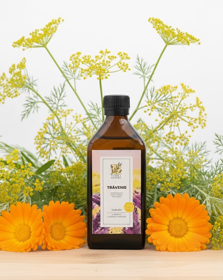 Hydrolát Imunita , nechtík,palina,fenikel